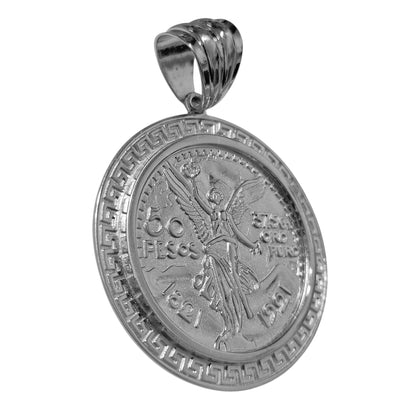 Centenario Mexican 50 Pesos Silver 925 Pendant