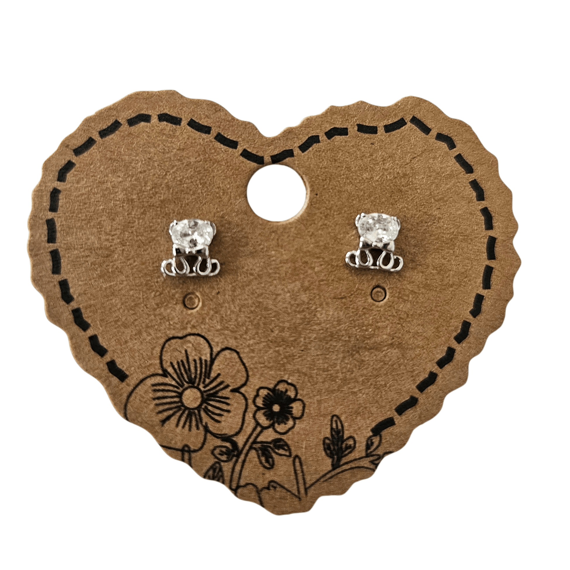 Cute Bear Small Stud Earrings Great for Girls or Danty Earrings for Women