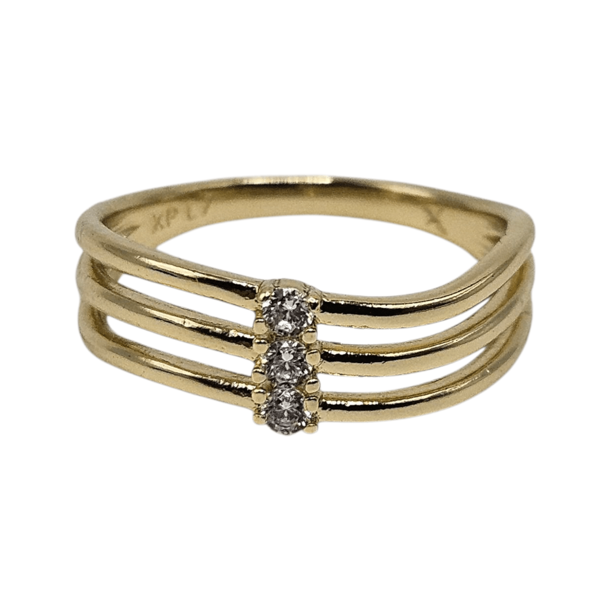 Fancy Ring 14k Gold Plated for Women