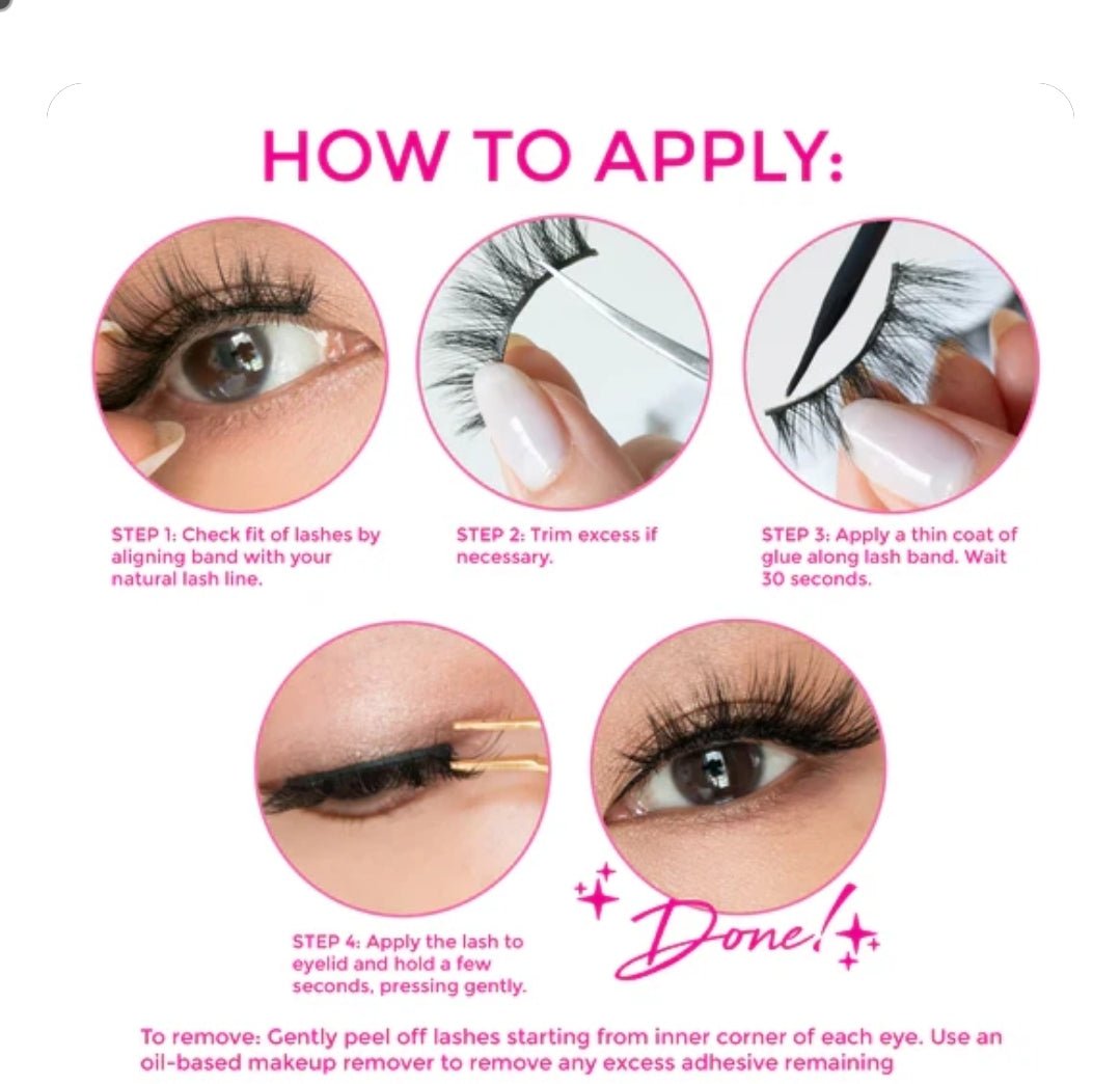 Ioni 3D Flaux Mink Lashes - Natural Lite Wispy