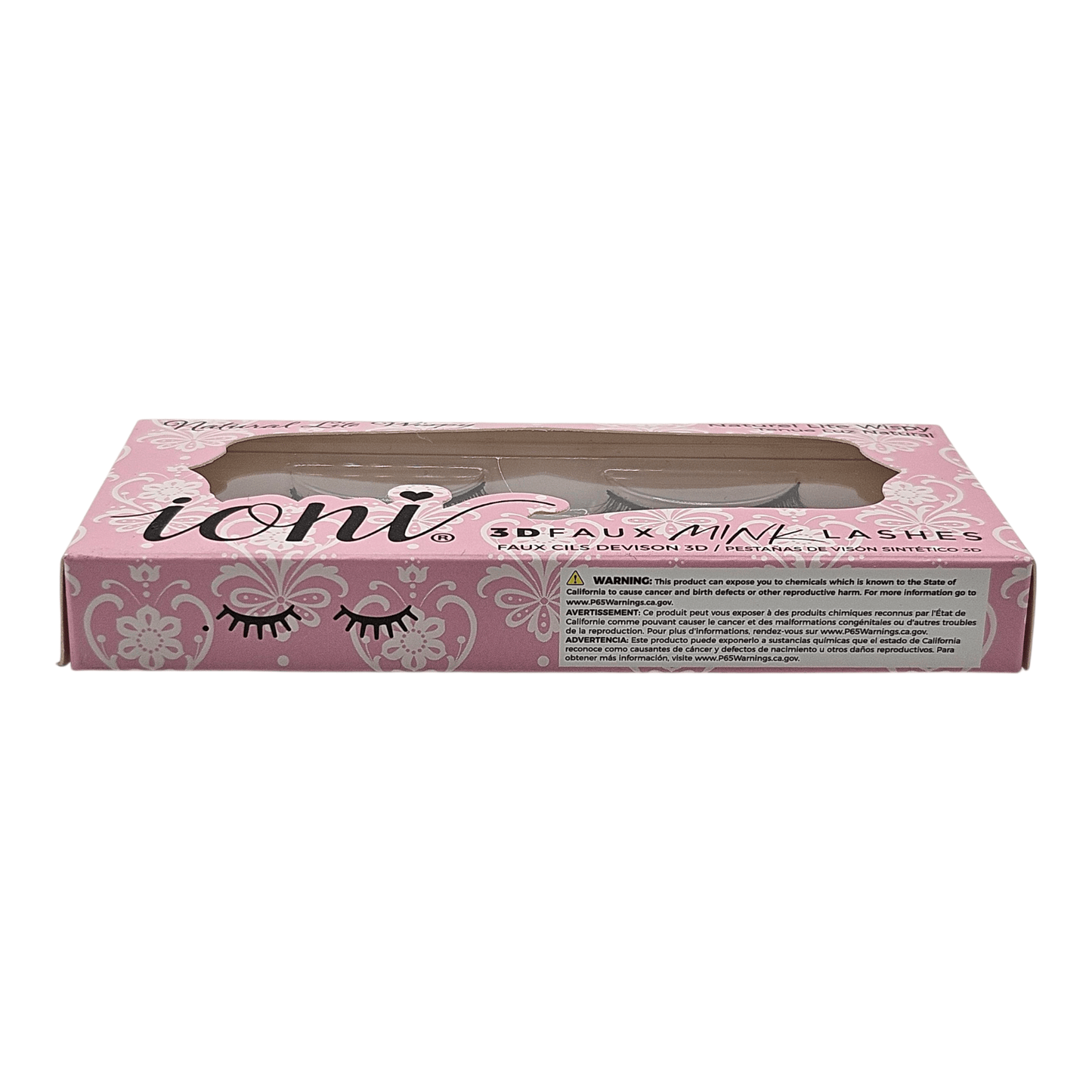 Ioni 3D Flaux Mink Lashes - Natural Lite Wispy