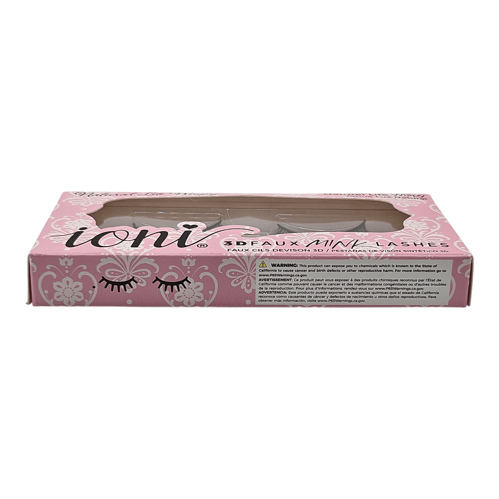 Ioni 3D Flaux Mink Lashes - Natural Lite Wispy