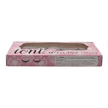 Ioni 3D Flaux Mink Lashes - Natural Lite Wispy