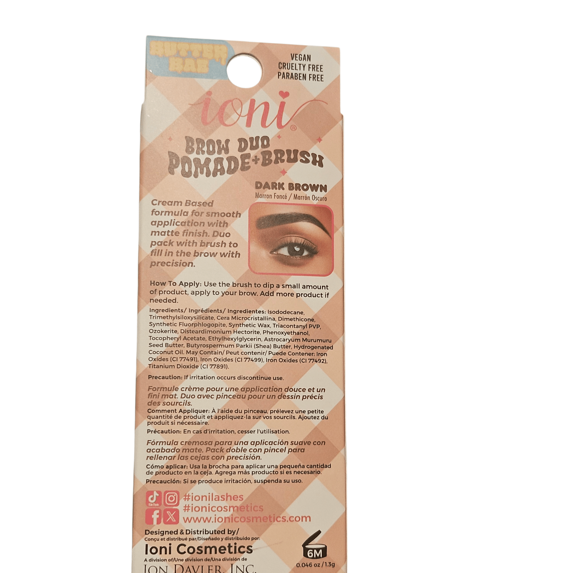 Ioni Brow Duo Pomade + Brush