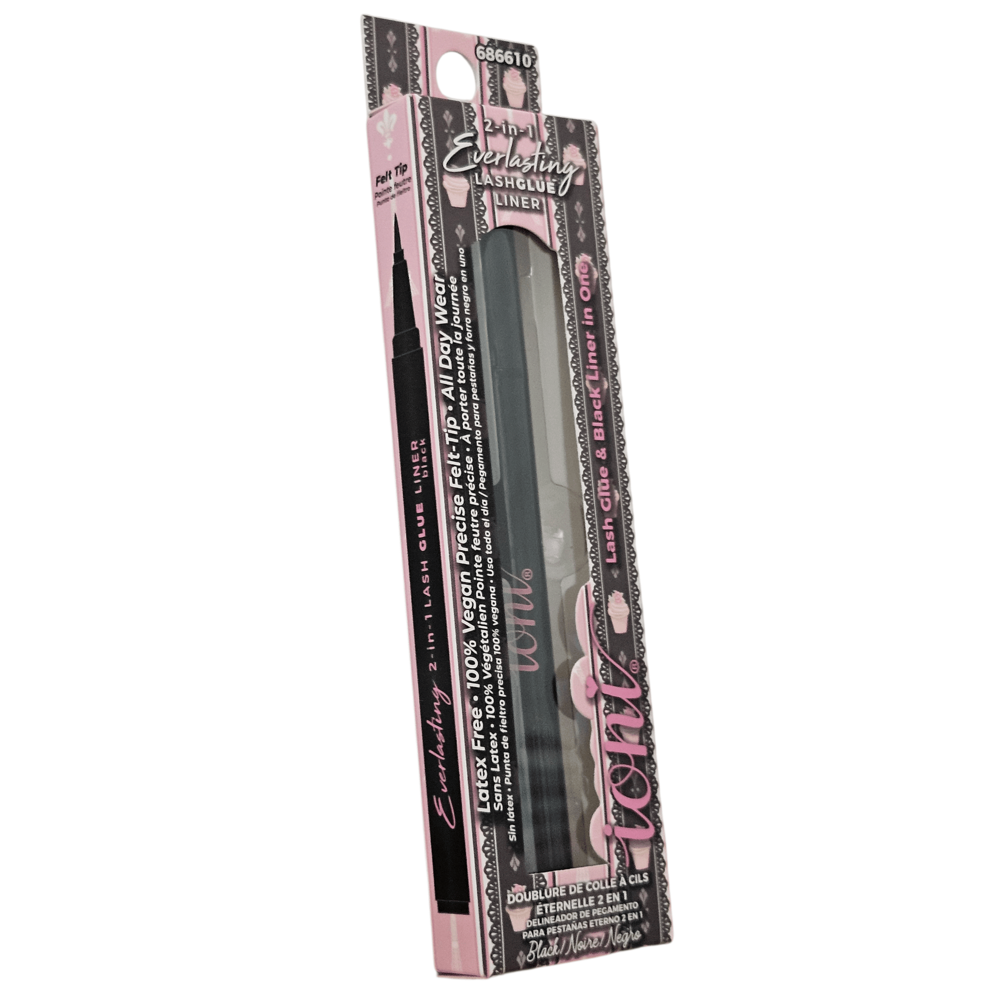 Ioni Lash Glue and Liner in One - Black Color