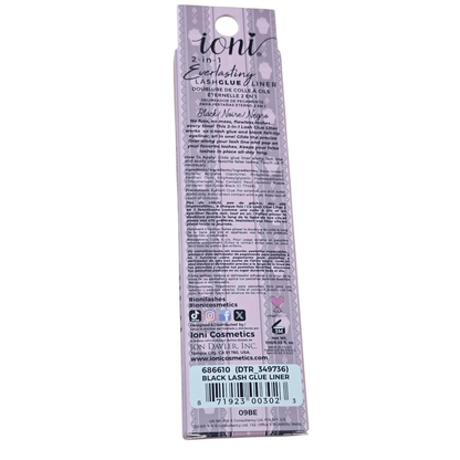 Ioni Lash Glue and Liner in One - Black Color