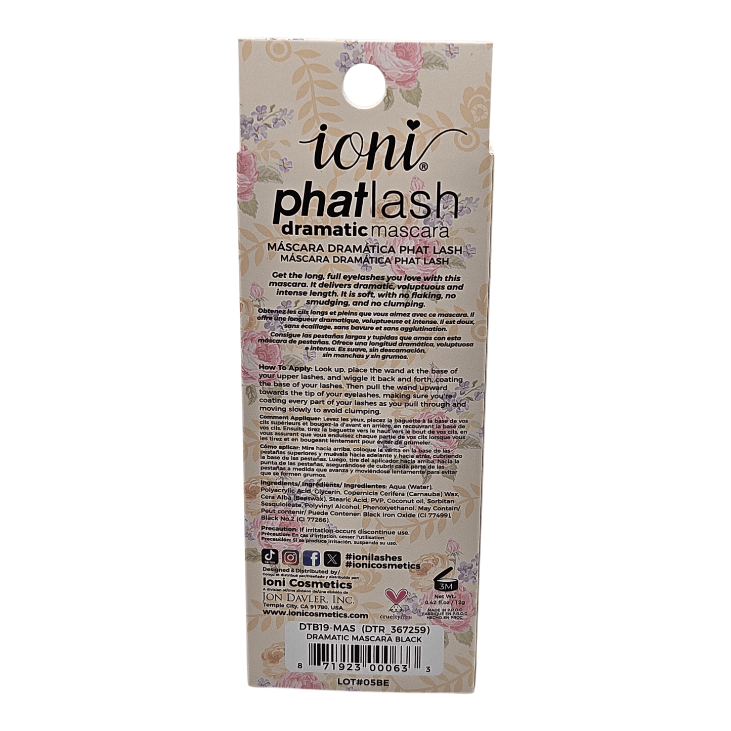 Ioni Phat Lash Dramatic Mascara