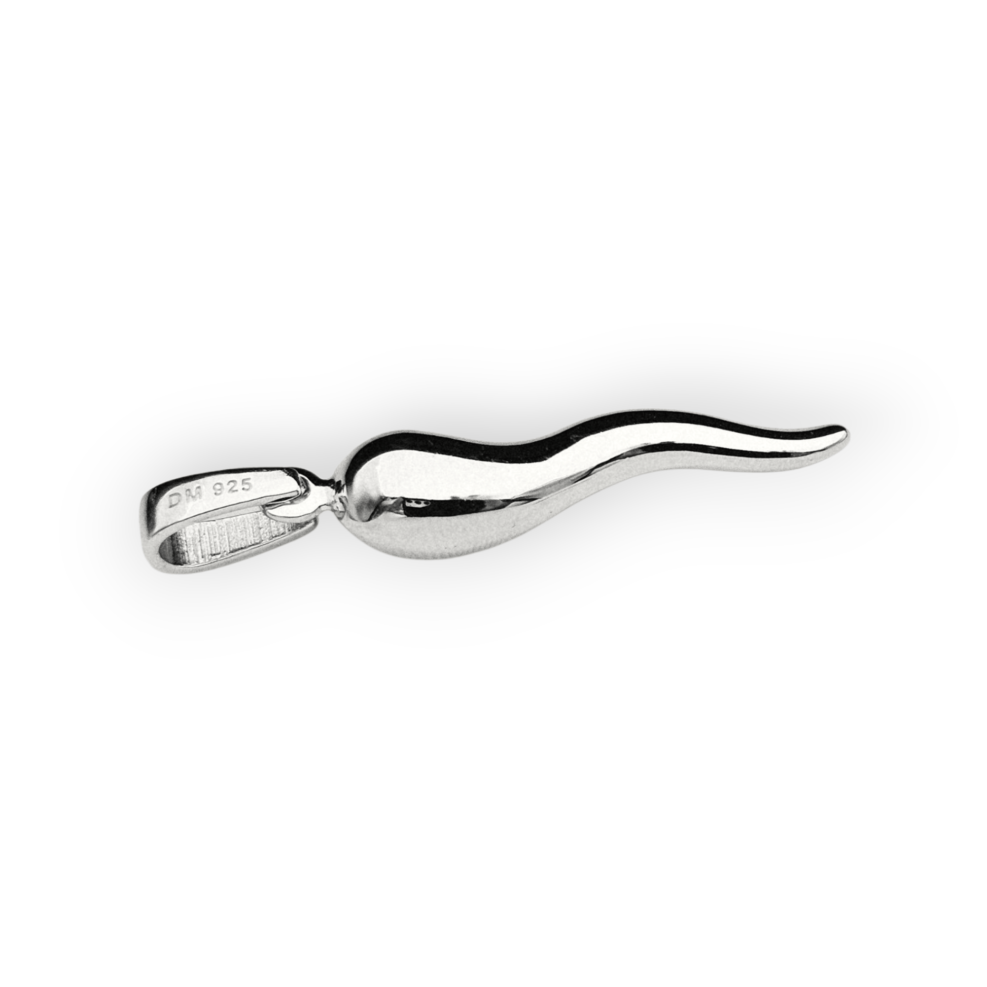 Italian Horn Charm Silver 925
