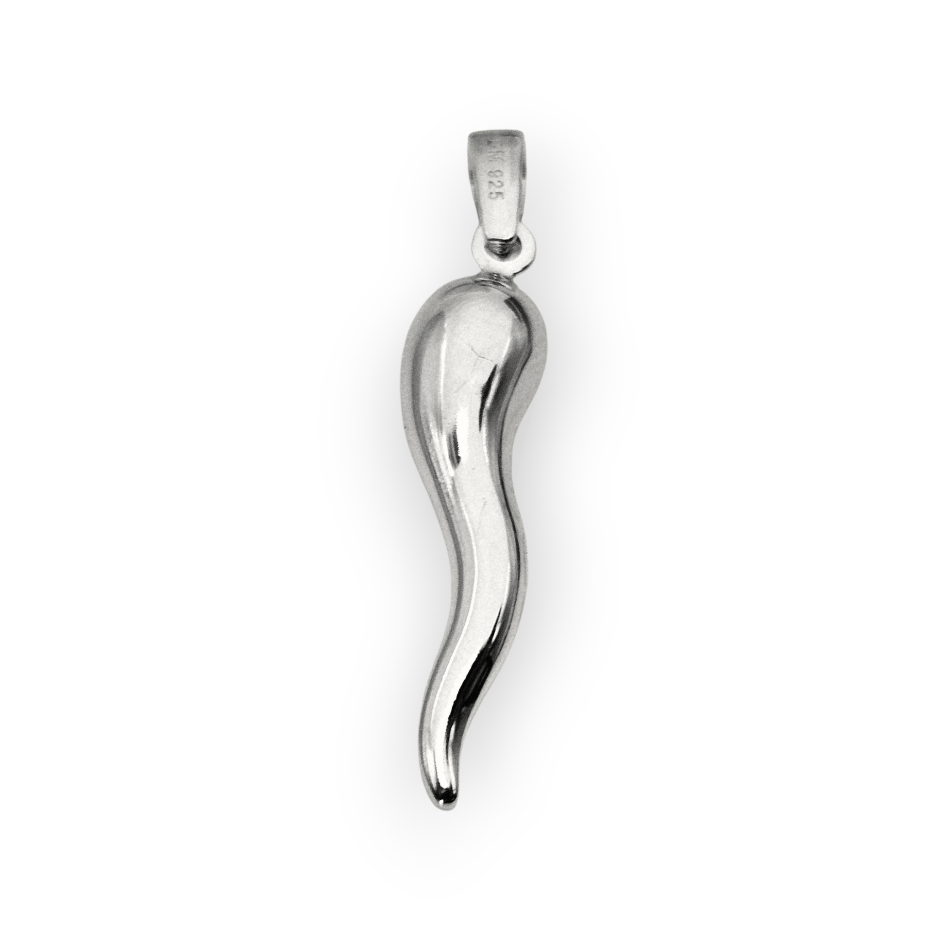 Italian Horn Charm Silver 925