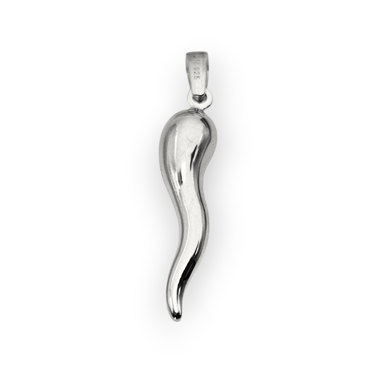 Italian Horn Charm Silver 925