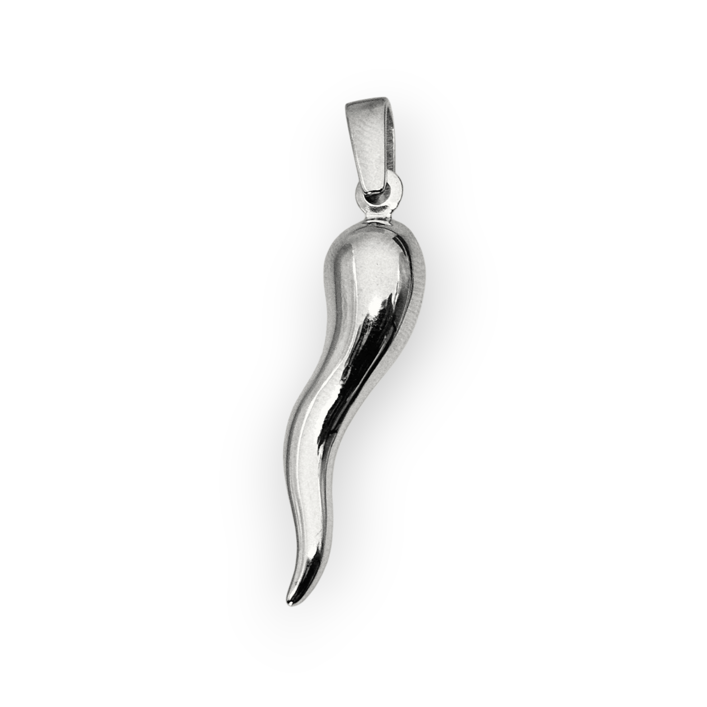Italian Horn Charm Silver 925