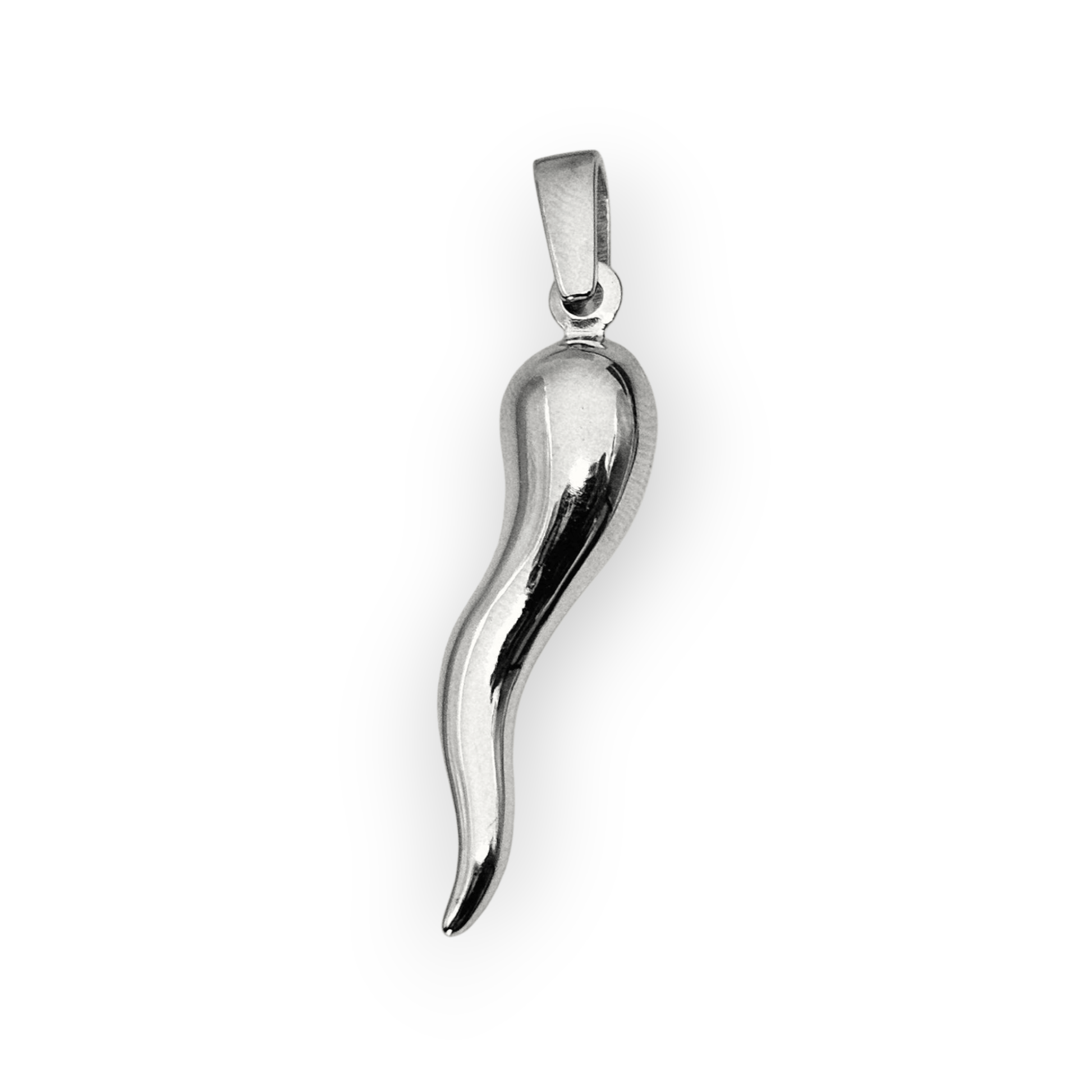 Italian Horn Charm Silver 925