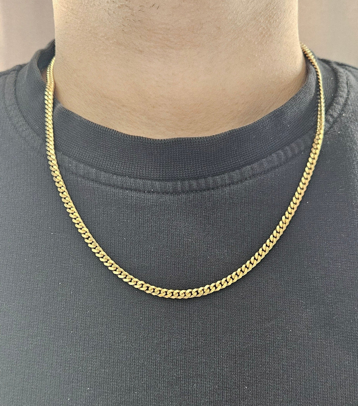 7.5MM SOLID 925 Sterling Silver MIAMI CUBAN Chain Necklace, Italian Cuban Link Chain, Mens Womens, Gift for Him or Her, Made in Italy