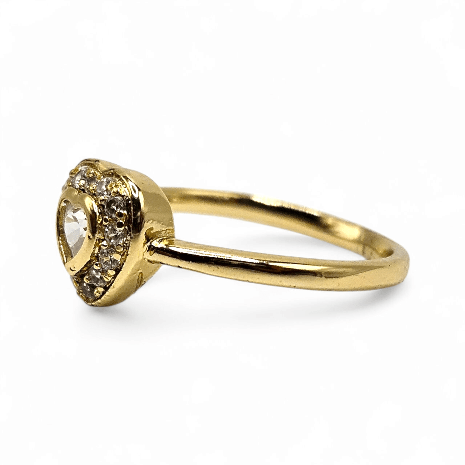 Kids Heart Ring 14k Gold