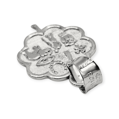 Lucky Charm Pendant Silver 925 8 Clover