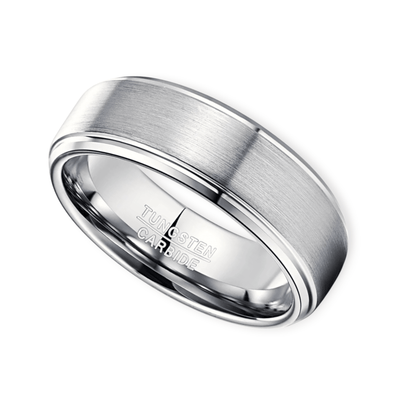 Men's Tungsten Carbide 8mm Ring