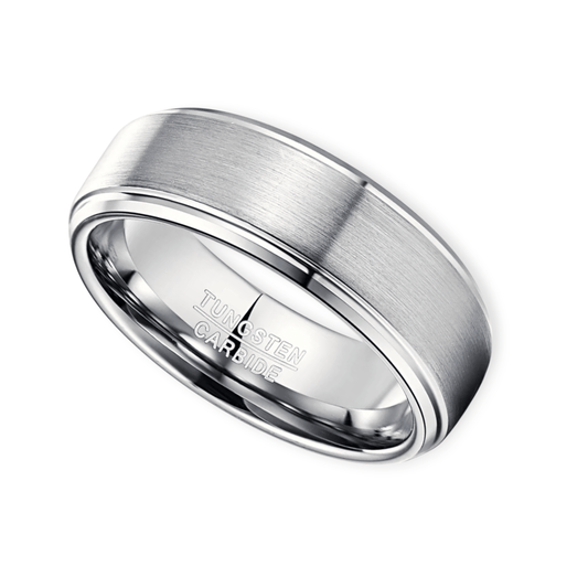 Men's Tungsten Carbide 8mm Ring