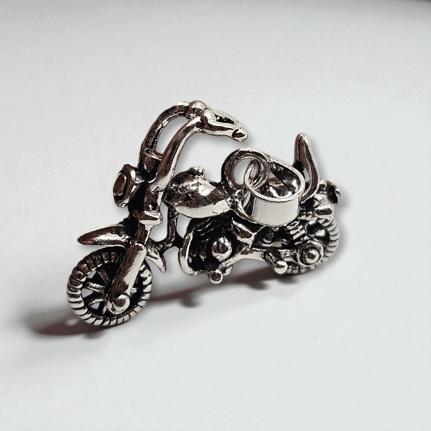 Motorcycle Pendant Charm 3D