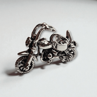Motorcycle Pendant Charm 3D