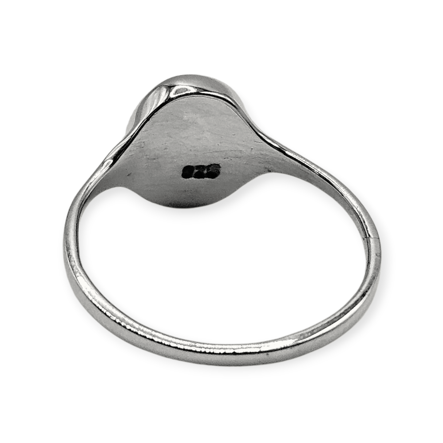 Personalized Oval Silver 925 Ring