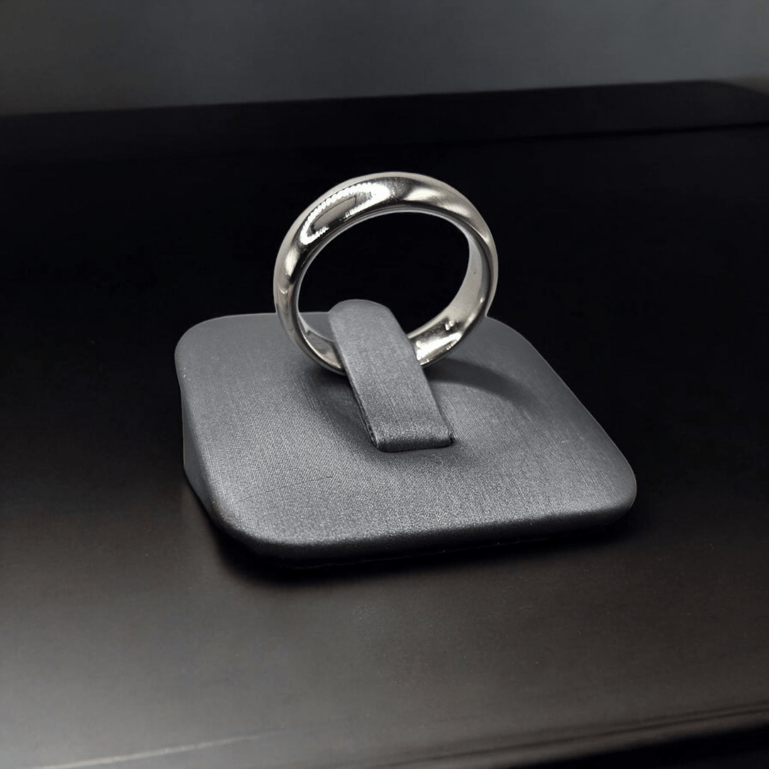 Plain Silver Plated Men or Female 5mm Band Ring