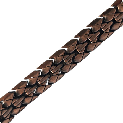 Magnetic Solid Copper Bracelet Unisex for Men or Women Adjustable