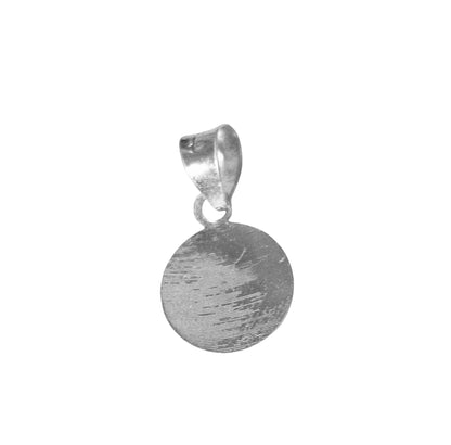 Virgin Mary Dainty Silver Pendant