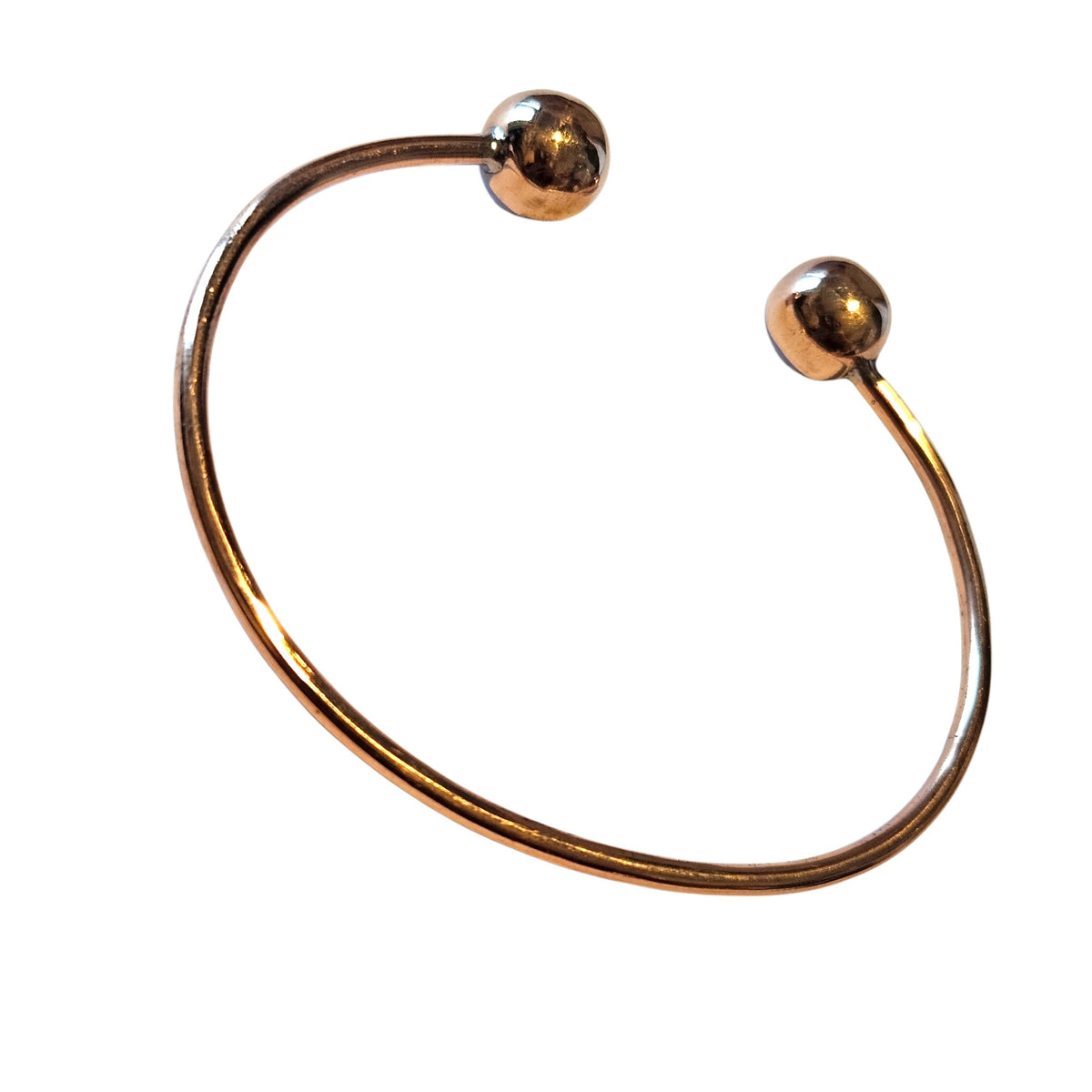 Polish Copper Cuff Bracelet Unisex