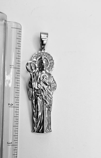 San Judas Silver 925 Pendant