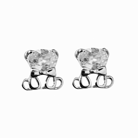 Cute Bear Small Stud Earrings Great for Girls or Danty Earrings for Women