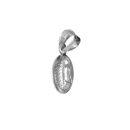 Virgin Mary Dainty Silver Pendant