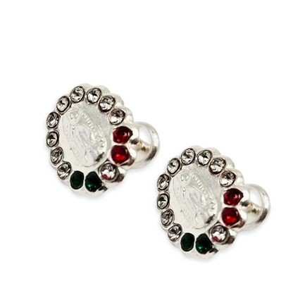 Virgen Maria S925 Silver Baby Earrings