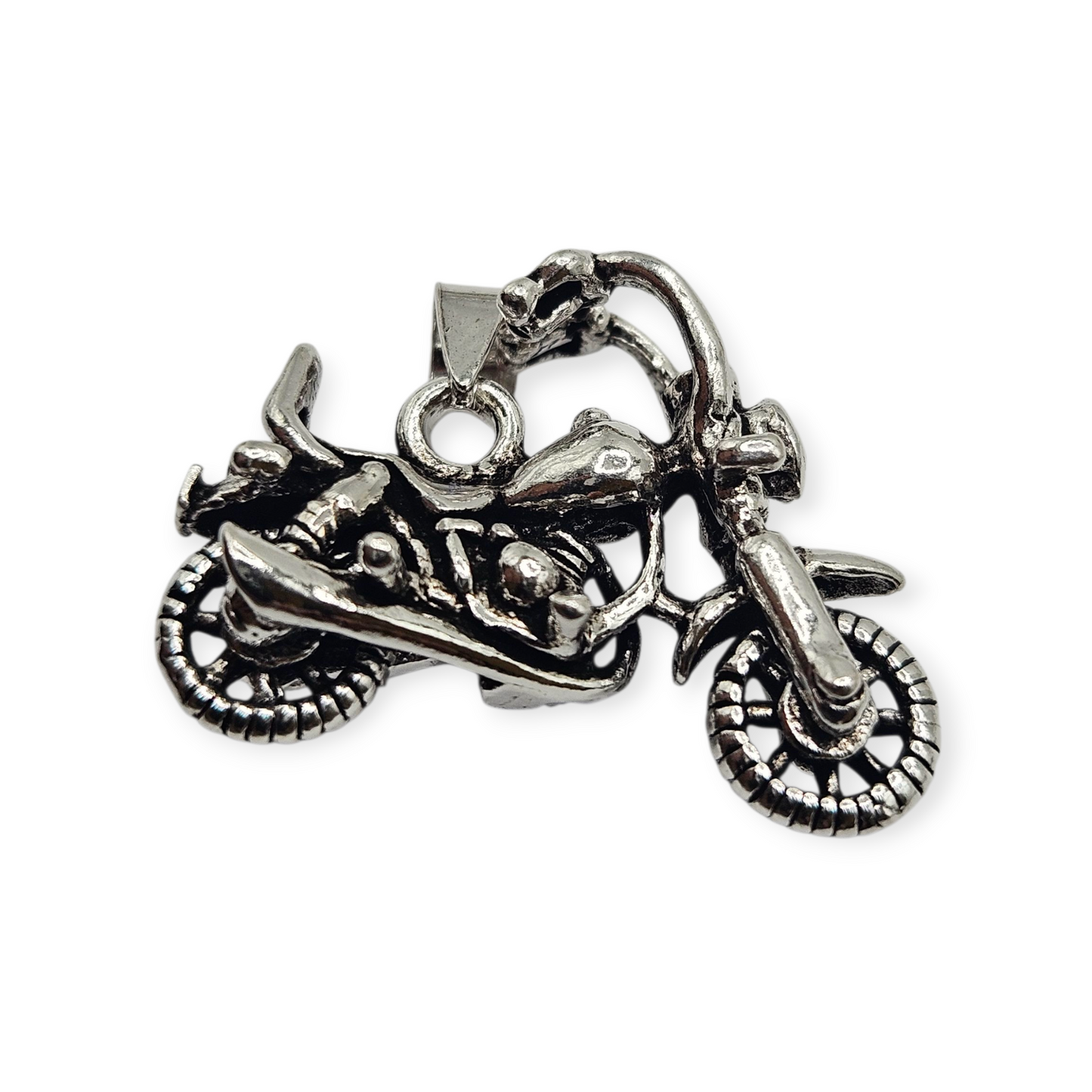 Motorcycle Pendant Charm 3D