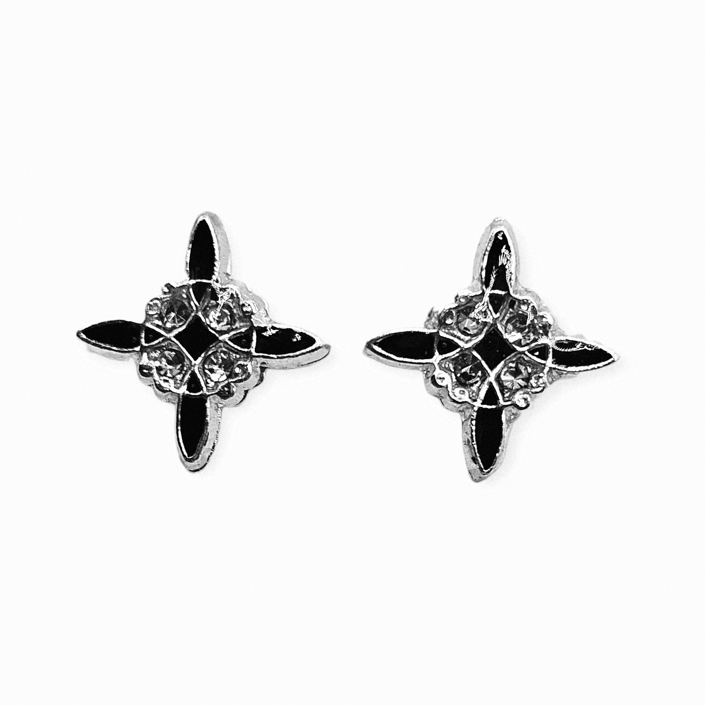 Nudo de Bruja Stud Earrings for Girls 925 Silver