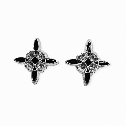 Nudo de Bruja Stud Earrings for Girls 925 Silver
