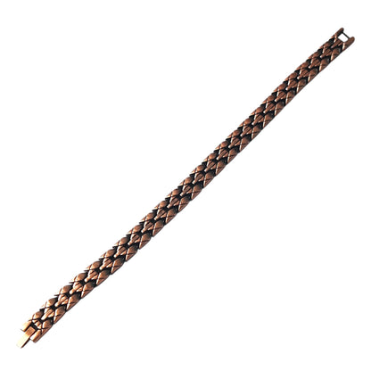 Magnetic Solid Copper Bracelet Unisex for Men or Women Adjustable