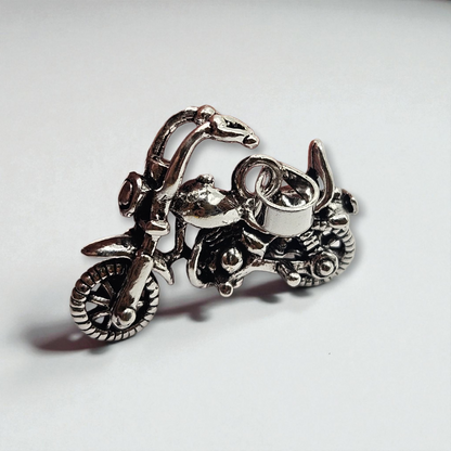 Motorcycle Pendant Charm 3D