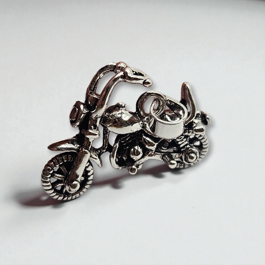Motorcycle Pendant Charm 3D