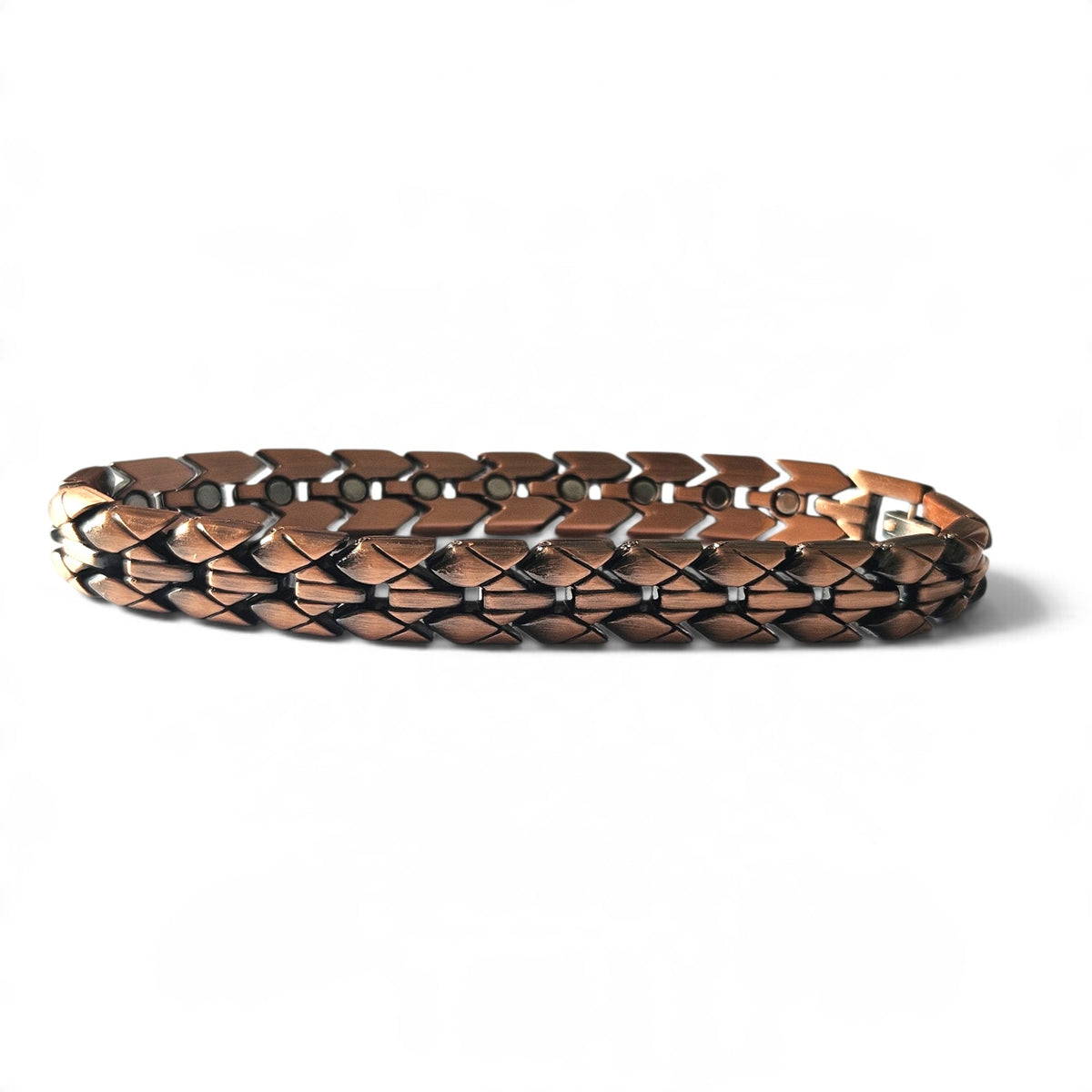 Magnetic Solid Copper Bracelet Unisex for Men or Women Adjustable
