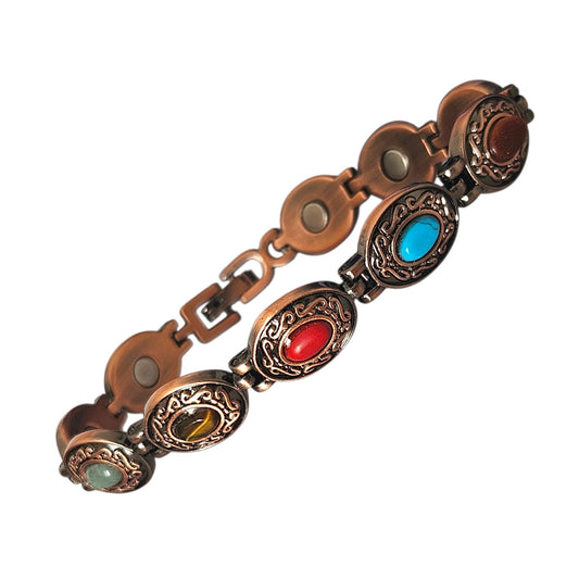 Magnetic Solid Copper Bracelet for Women
