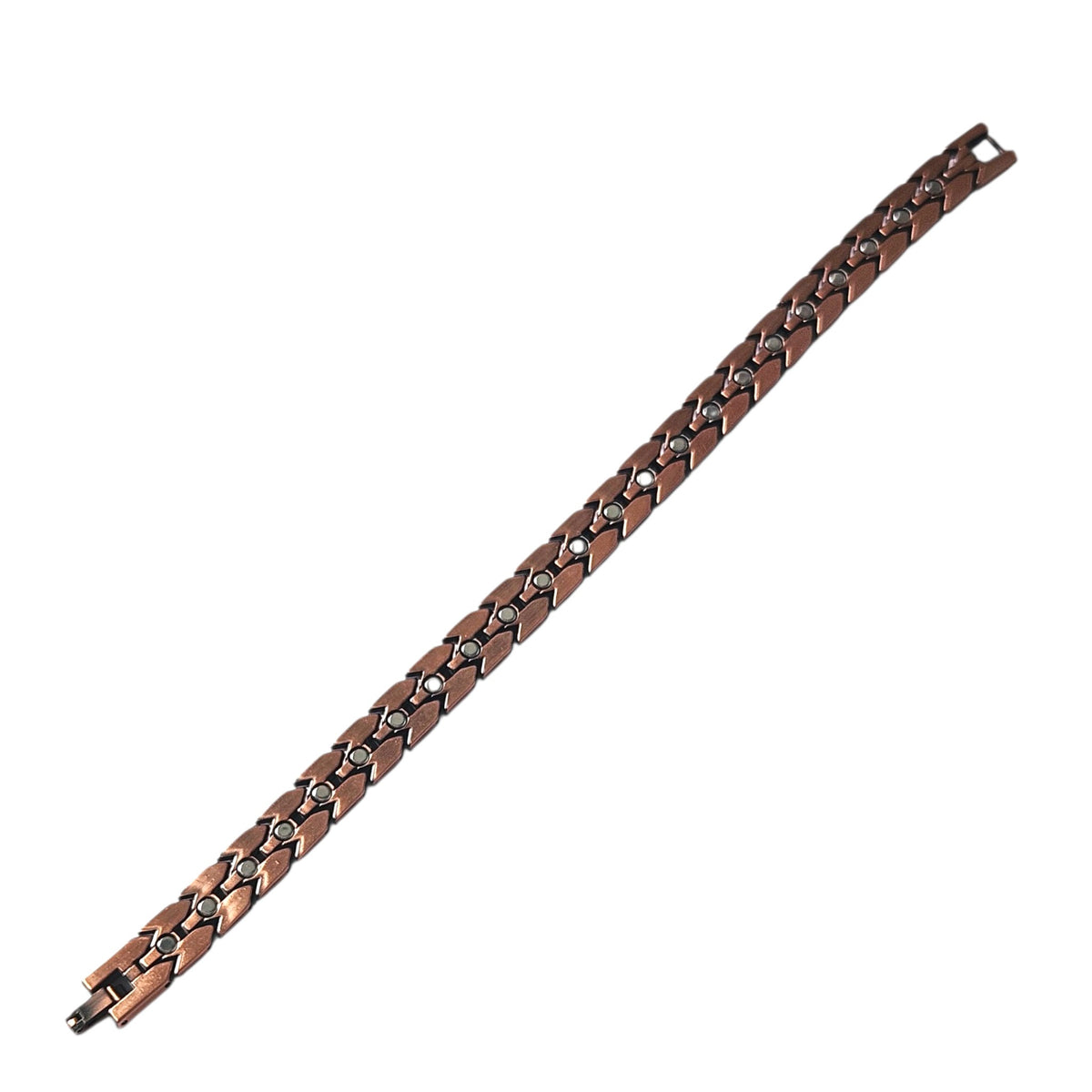 Magnetic Solid Copper Bracelet Unisex for Men or Women Adjustable