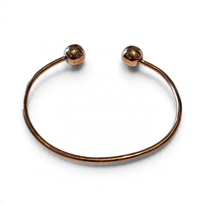 Polish Copper Cuff Bracelet Unisex