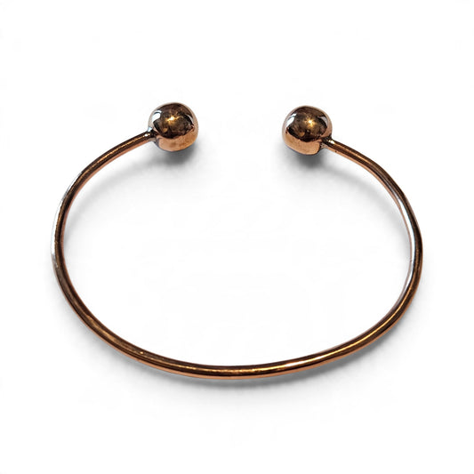 Polish Copper Cuff Bracelet Unisex