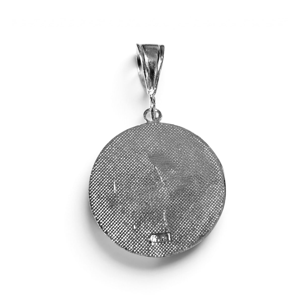 Aztec Calendar Silver 925 Pendant 19mm