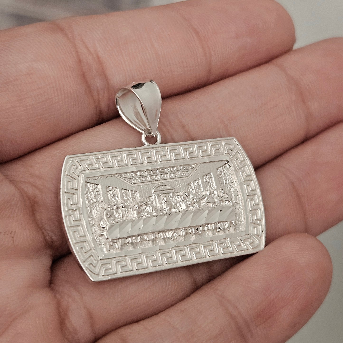The Last Supper Silver 925 Pendant La última Sena Plata
