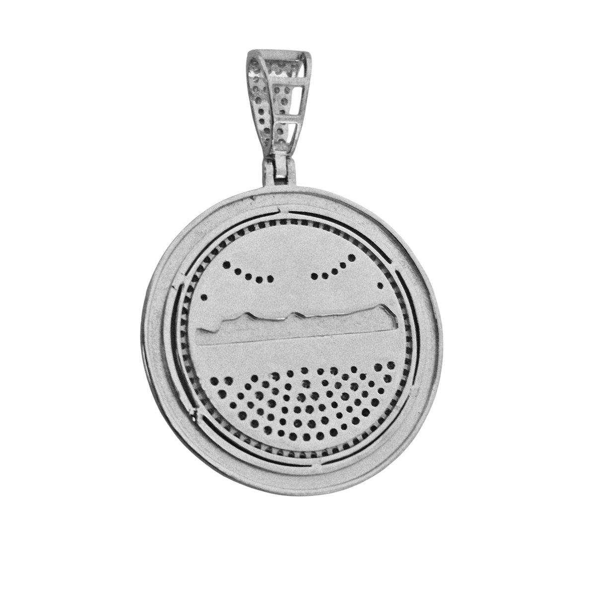 The Last Supper Silver 925 Round Pendant La última Sena Plata