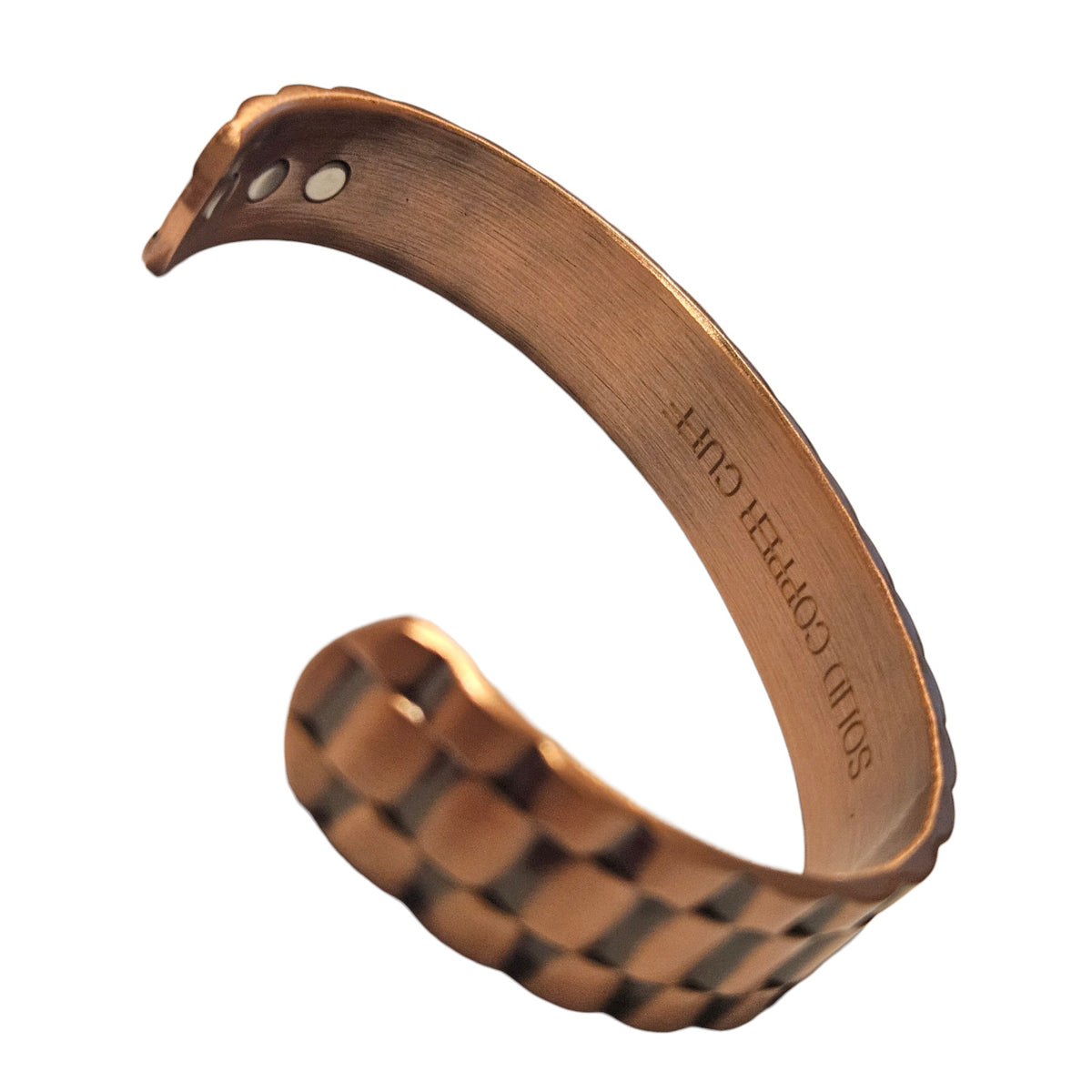 Magnetic Solid Copper Men Cuff Bracelet