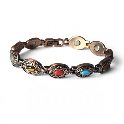 Magnetic Solid Copper Bracelet for Women