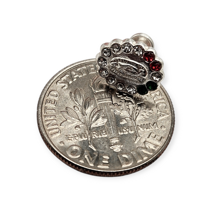 Virgen Maria S925 Silver Baby Earrings