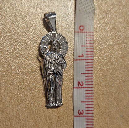 Colgantes de San Judas en plata 925: 4 tamaños diferentes ahora disponibles